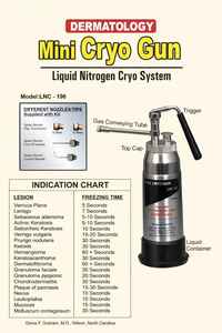 Mini Cryogun 300ml, système d'azote liquide en acier inoxydable, mini pistolet cryogénique pour azote liquide en dermatologie - Product Image 2