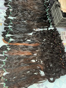 Cheveux vietnamiens 100% naturels, cuticules alignées, soyeux, fins, pour bébés et enfants, en vrac - Product Image 6