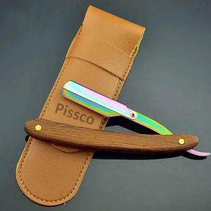 ด้ามจับมีดโกนแบบพับได้สำหรับช่างตัดผม ด้ามจับมีดโกนสำหรับโกนหนวด - Product Image 1