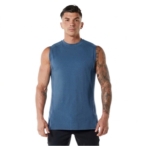 Custom <b>Singlet</b> Athletics Vests Print <b>Running</b> Training Tank Top Men 90%Polyester 10%Spandex Sublimation Men's Mesh Tank Top - Product Image 3
