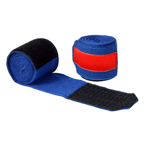 Cotton Durable Boxing Sets with Hand <b>Wraps</b> in Yellow Red Blue White <b>Black</b> for Gym Use-Comfortable Fit All Seasons - Product Image 3