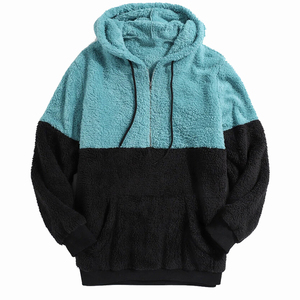 OEM Style Men's Customized Oversized Pullover Hoodies 100% Cotton Soft Casual Wear Solid <b>Plain</b> Blank Pullover Hoodies For Men's - Product Image 2
