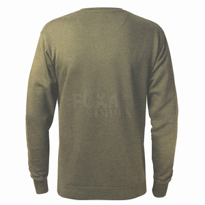 Free Sample Men's Winter Crewneck Sweatshirt Long Sleeve Fleece Lined Pullover Casual Warm Stylish Wear <b>Perfect</b> <b>Fit</b> for Sale - Product Image 2