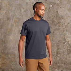 T-shirt en tricot à manches courtes pour homme, respirant, décontracté, été, vente en gros, fabricant OEM, directement de l'usine - Product Image 4