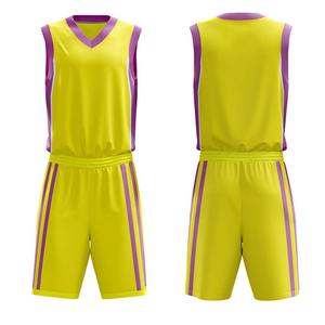 Uniforme de Baloncesto Personalizado de Alta Calidad, 100% Impreso, Ropa Deportiva para Entrenamiento, Precio Bajo - Product Image 3
