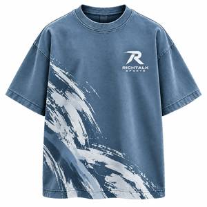 Camiseta Oversize para Hombre, Manga Corta, Deportiva, Talla Grande, Cuello Redondo, Jersey Liso, Ligera - Product Image 6
