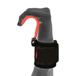 Wholesale Gym Fitness <b>Training</b> Hooks <b>Weight</b> Lifting Grip Hooks Wrist Support Straps Black Weightlifting Hook for Unisex - Product Image 3