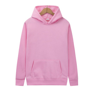 Sweat à capuche polaire personnalisé pour homme, uni, coupe oversize, épais, style streetwear décontracté avec poches - Product Image 1