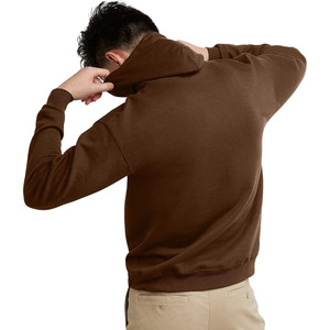 Sudadera con Capucha para Hombre, Color Sólido, Felpa de Algodón, Estilo Casual, para Otoño, Corte Regular, con Bolsillos - Product Image 2