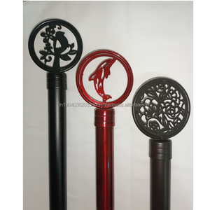 Fashionable Laser Cutting Style <b>Curtain</b> Finials for Rails Tracks and Poles <b>Curtain</b> Gourmets Accessories in All Size and Diameter - Product Image 5