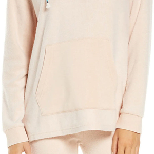 Vêtements à la mode pour femmes avec manches longues et logo personnalisable, sweat-shirt minimaliste pour femmes avec poche avant - Product Image 5