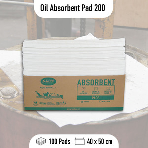 Industrial Oil Absorbent Pad 200 Heavy Duty Oil Spill Absorbent Pad for Workshop Factory Marine and Industrial Leak Cleanup - Product Image 2