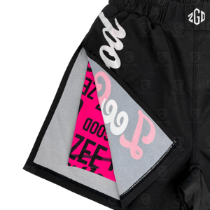 Double <b>Layer</b> Shorts 2 in 1 Fight Mma Shorts Custom Logos Microstretch Fabric Sublimation Double Shorts Made in Pakistan - Product Image 3