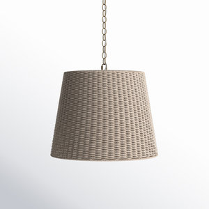 Élégante suspension à 2 lumières DreamCraft en forme de tambour, outil de tournage pour la décoration intérieure, fabriqué au Vietnam - Product Image 1