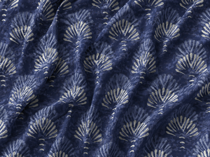 Tela Georgette Estampada 100% Poliéster con Patrón Floral, Tejido de Secado Rápido para Confección de Vestidos, Ropa de Cama, Cortinas y Decoración del Hogar - Product Image 2