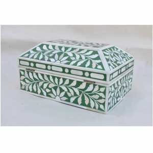 Handcrafted Natural Burl Wood Jewelry <b>Storage</b> Box Compartment Wooden Keepsake Organizer <b>Chest</b> Rectangular Hinged Lid Case - Product Image 4