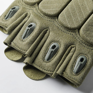 Guantes de Levantamiento de Pesas de Medio Dedo con Protección para los Nudillos, Tejido Textil Antideslizante, Actividades al Aire Libre, Unisex - Product Image 6