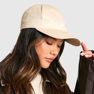 Gorra de Béisbol de Algodón Color Crema, Unisex, Ajustable, Estilo Casual, para las Cuatro Estaciones - Product Image 4