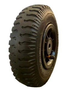 Roue pneumatique remplie d'air Caldwell fabriquée en Thaïlande, 8 pouces, 2.50-4, pour nettoyeur haute pression, pulvérisateur, chariot à main, chariot, chariot à roulettes et wagon - Product Image 4