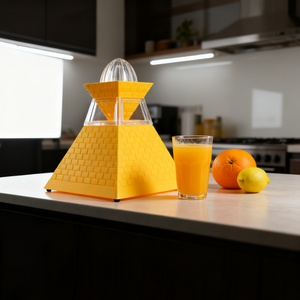 Exprimidor Manual de Cítricos en Forma de Pirámide, Prensa Manual para Naranjas, Limones y Limas - Product Image 5