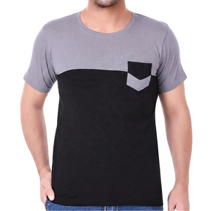 Men's <b>Red</b> Black Knitted Skulls Pattern Hip Hop Short Sleeve O-Neck Cotton T-<b>Shirt</b> Casual Loose Fit Quick Dry Breathable - Product Image 3