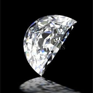Diamantes sueltos cultivados en laboratorio con corte de media luna de la marca Stonewels, certificados por IGI, diamantes sintéticos CVD HPHT para joyería al por mayor. - Product Image 2