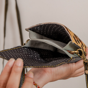 Nouveauté : Sac bandoulière en cuir imprimé léopard pour téléphone portable, collection élégante pour femmes, pochette à poignet, sac à bandoulière - Product Image 5