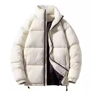 Chaqueta Acolchada con Capucha Unisex de Talla Grande con Diseño Sólido Personalizado, Relleno 100% Nailon Ecológico, Transpirable y Resistente al Viento para Invierno - Product Image 2