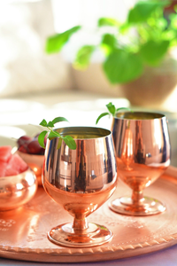 custom size copper <b>goblet</b> large size copper <b>goblet</b> small size copper <b>goblet</b> medium copper <b>goblet</b> capacity - Product Image 2