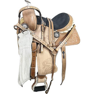 À VENDRE Harnais en cuir, ensemble de selle western avec têtière et plastron, tailles 14, 15, 16, 17, 18, 85 dollars, carte de crédit acceptée - Product Image 5