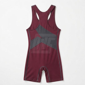 Combinaisons de lutte athlétique pour hommes, conçues pour les performances en compétition, avec tissu flexible, idéales pour l'entraînement et la pratique. - Product Image 2