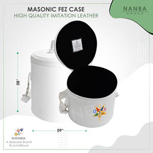 NANBA GROUP Estuche para Máquina de Bordar O.E.S. Star Fez con Cierre de Cremallera, Ecológico, Ligero, de Piel Sintética para Exteriores |   Sombrero/Gorra - Product Image 5