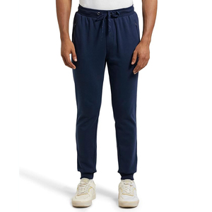 Side Zip Pocket <b>Men</b> <b>Jogger</b> <b>Pants</b> Cargo Utility Style Cotton Spandex Tapered Leg Elastic Cuff Streetwear - Product Image 1