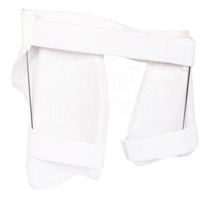 Professional Cricket Thigh Guard High Density <b>Foam</b> Protection Lightweight Design Comfortable Fit Adjustable Straps - Product Image 4