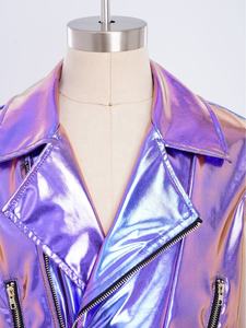 Veste Métallique Unisexe pour Enfants (4-14 ans) Garçons et Filles – Idéale pour Hip-Hop, Spectacles Scéniques, Danse, Fêtes et Costumes Lyriques - Product Image 3