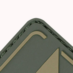 Patch thermocollant rectangulaire en feutre non tissé avec motif en relief pour la personnalisation de vêtements - Product Image 2