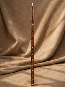 Bastón de madera de lujo con cabeza de perro de latón cromado, bastón de caballero de madera dura, diseño vintage, OEM, venta al por mayor, para exteriores - Product Image 2