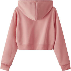 wholesale fully Customized Made Women's <b>Multicolor</b> Crop <b>Top</b> Hoodie High Quality Whole Sale Price Crop <b>Top</b> Hoodies - Product Image 2