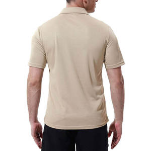 Polo de Algodón para Hombre, Manga Corta, Corte Regular, Color Sólido, Estilo Casual, Tejido Jersey Transpirable - Product Image 2