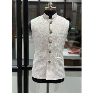 Abrigo Bordado para Hombre de Diseñador, Muy Solicitado, con Lentejuelas para Ocasiones Especiales, Disponible para Suministro al por Mayor - Product Image 1