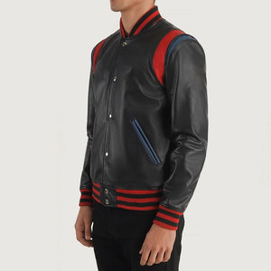 Vestes universitaires pour hommes grandes tailles, vente en gros de vestes universitaires vierges, vestes universitaires personnalisées avec logo, vestes universitaires simples pour hommes - Product Image 1