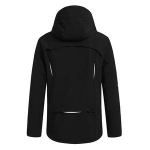 Veste de ski imperméable noire pour homme avec capuche, poches zippées, isolation synthétique, technologie Gore-Tex, vêtements d'extérieur - Product Image 5