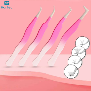 Best Product Eyelash Extension Grafted Tweezers, Curved Pointed Isolation Tweezers For Classic Individual Volume Lash Extensions - Product Image 4
