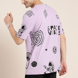 เสื้อยืดผู้ชายผ้าฝ้ายพรีเมียมทรงทันสมัยสำหรับใส่ในฤดูร้อน ระบายอากาศได้ดี เนื้อผ้านุ่มสบาย เสื้อยืดลำลอง คอกลม แฟชั่นทันสมัย - Product Image 3