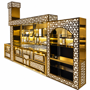 Mostrador Modular de Acero con Diseño Imperial Moderno para Buffet, Ideal para Hoteles, Restaurantes, Banquetes, Servicios de Alimentos y Entrega Rápida - Product Image 1