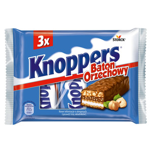 Prix d'usine, haute qualité, Knoppers NussRiegel 24 x 40g, barres chocolatées aux noix, emballage en vrac, style allemand, fournisseur en gros de snacks - Product Image 4