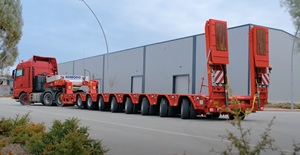 Factory Price High Quality Used Customizable Low Bed Semitrailer with Stable Structure Excavator Transport for Bulk for Sale - Product Image 2