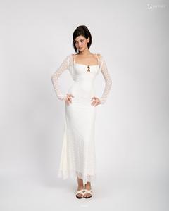 Wholesale Women's Stretch Lace <b>Slip</b> Mini Dress and Cardigan Set ET3503 - Product Image 2