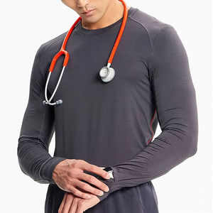 Camiseta Quirúrgica Personalizada con Logotipo para Hombre, Antiarrugas, Venta al por Mayor, Uniformes Médicos para Hospitales, Camiseta para Doctores - Product Image 5