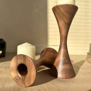 Bougeoir en bois de qualité supérieure beau design salon et utilisation décorative pour la maison restaurant hôtel - Product Image 4